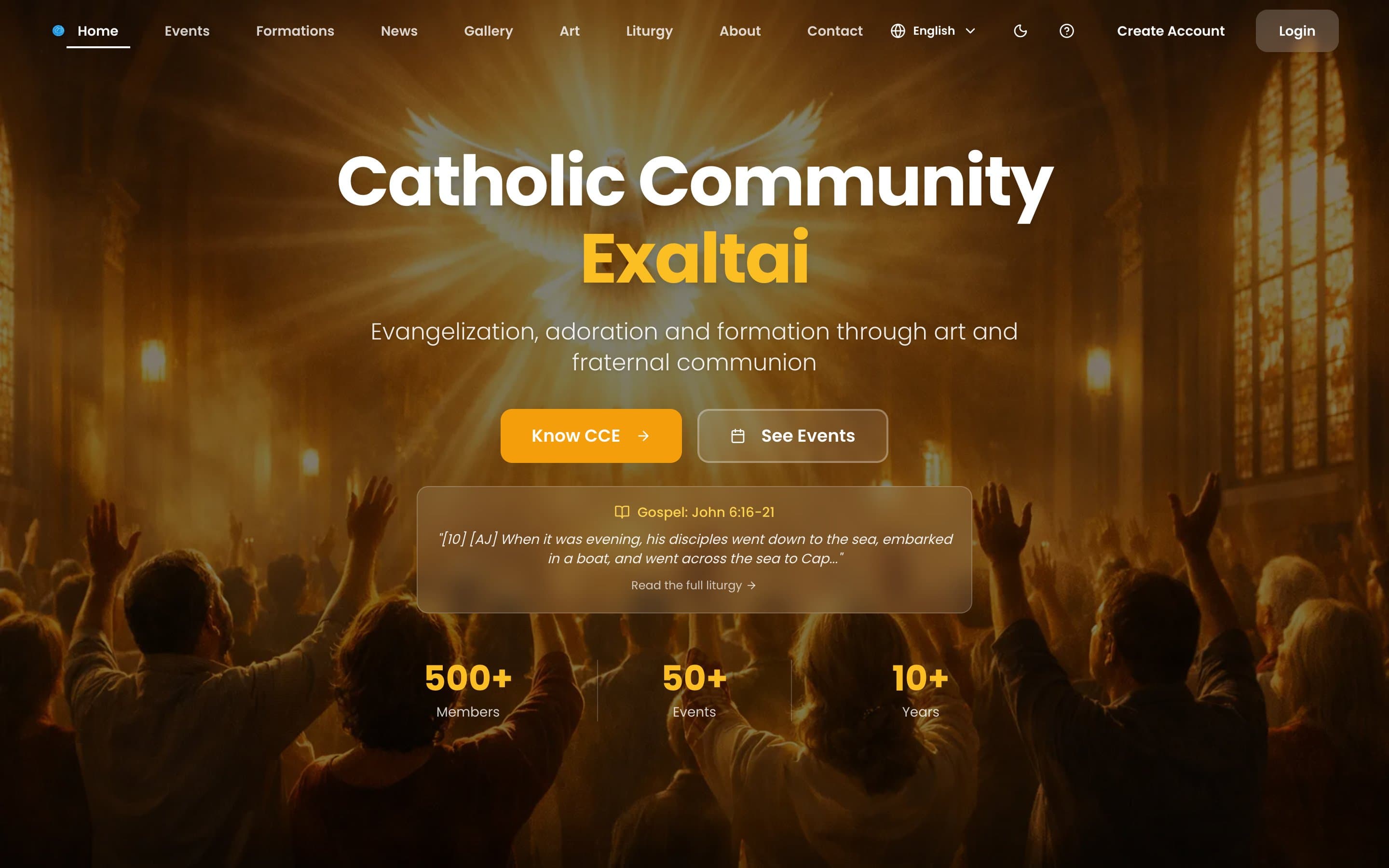 Comunidade Católica Exaltai — comexaltai.com