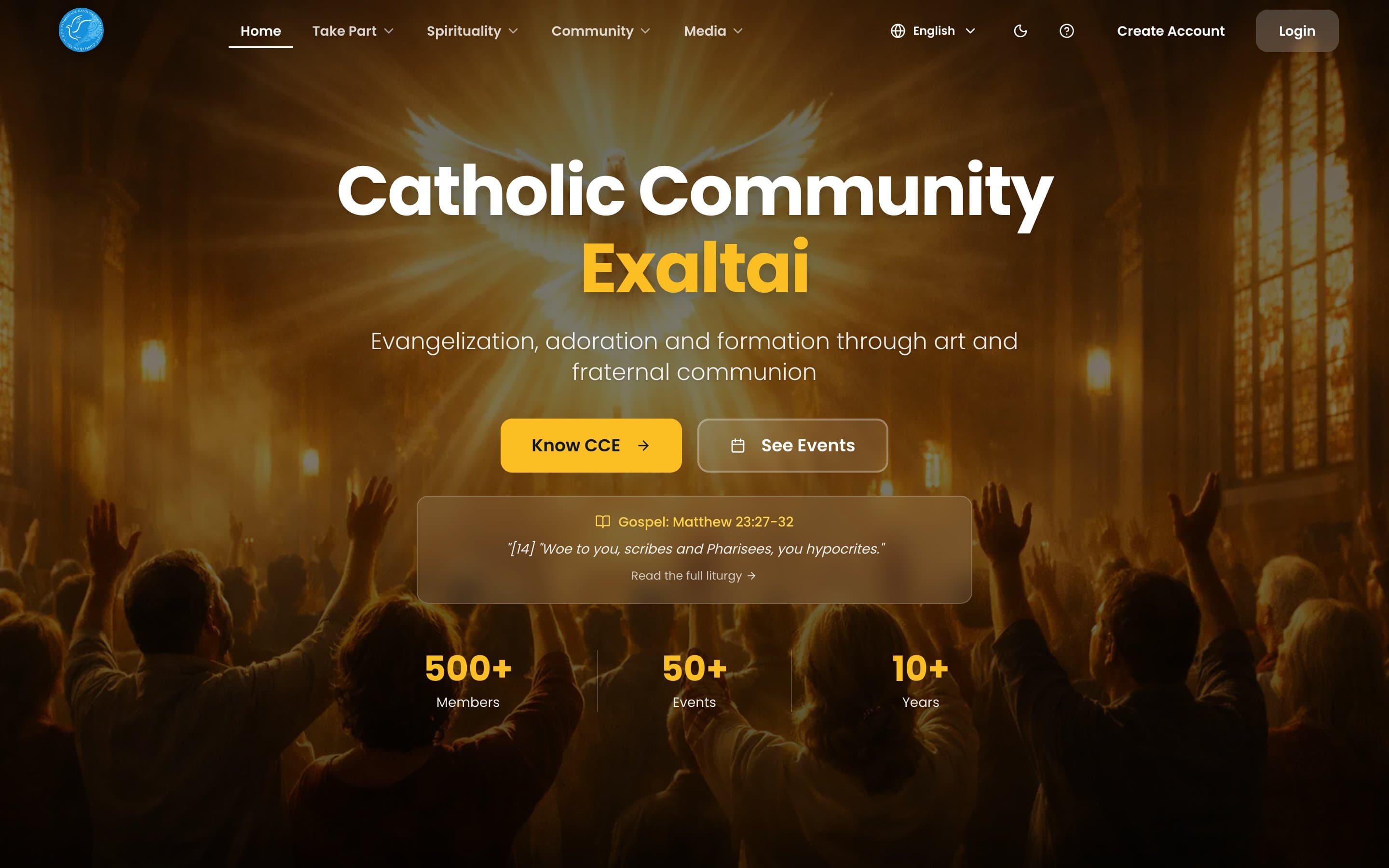 Comunidade Católica Exaltai - comexaltai.com